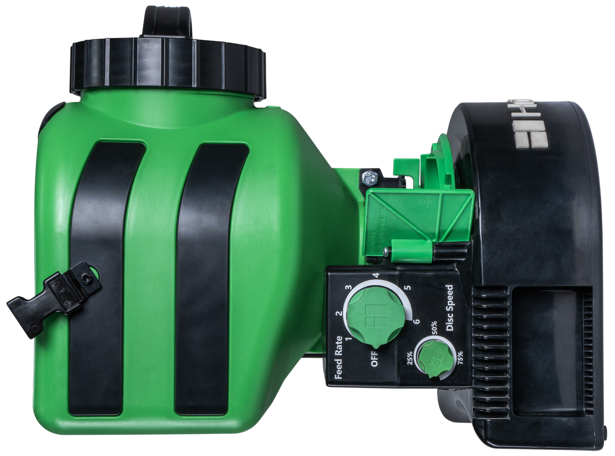 Hooyman 24V Lithium-Ion Chest Spreader 35 lb - Green/Black — view 2
