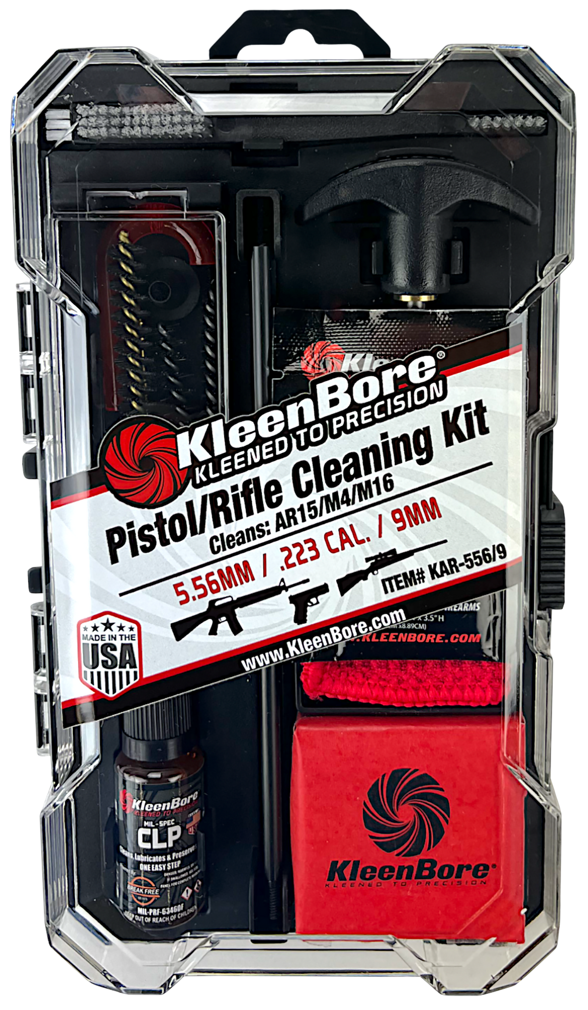 Kleen-Bore KAR-556/9 Classic Box Kit 5.56mm/9mm Combo — view 2