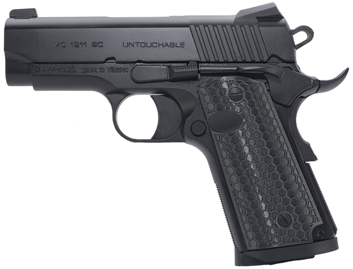 EAA Girsan MC1911 SC Untouchable 45 ACP 3.40" 6+1 Semi-Auto Pistol — view 2