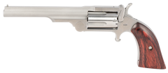 NAA Ranger II 22 WMR 4" 5-Shot SAO Stainless Steel Mini-Revolver — view 2