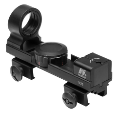 NcStar DAB 1x 25mm Red & Green Dot Reflex Sight - Black Hardcoat Anodized — view 2