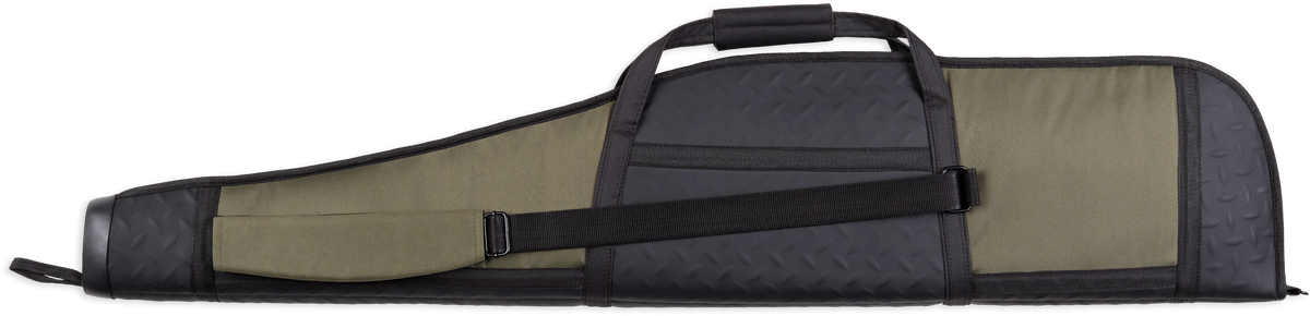 Bulldog BD310 Armor 48" Rifle Case Black/Green Water-Resistant Nylon — view 2