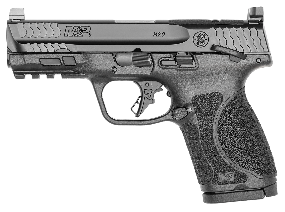 Smith & Wesson M&P M2.0 Compact 9mm 4" 15+1 Striker-Fired Pistol — view 2