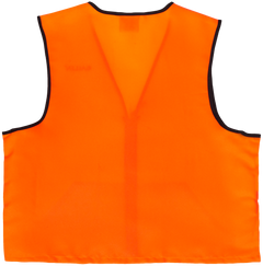 Allen 15766 Deluxe Blaze Orange Hunting Vest Large Polyester — view 2
