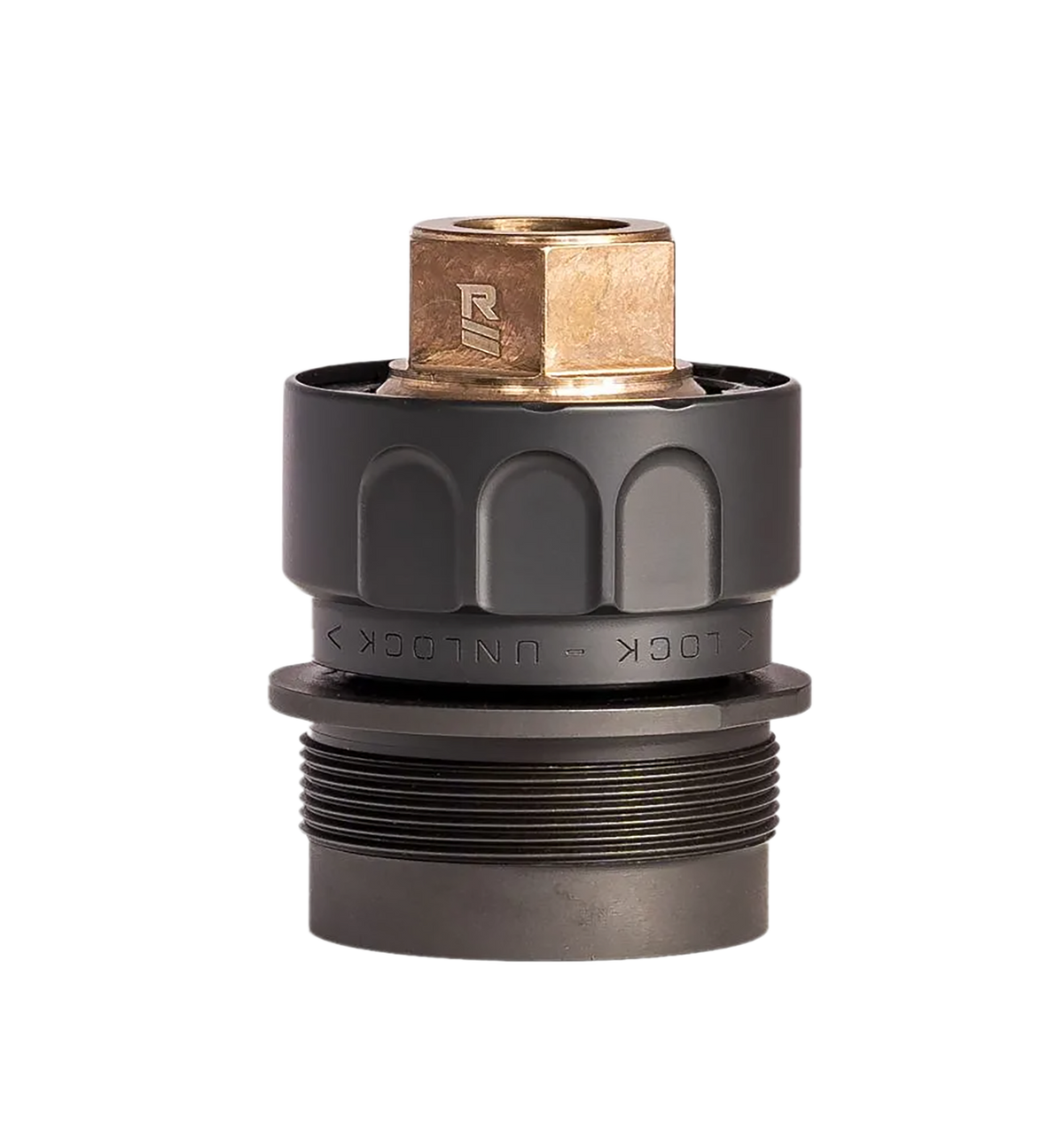 Rugged Suppressor RUM001 Rugged Universal Mount R.U.M. 1.375x24 Stainless Steel Black — view 2