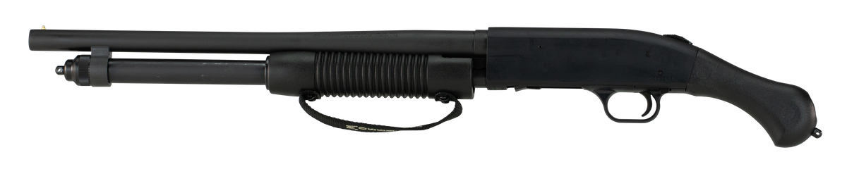 Mossberg 590 Shockwave 12 Gauge 3" 18.5" 6+1 Pump-Action Shotgun - Raptor Birdshead Grip — view 2