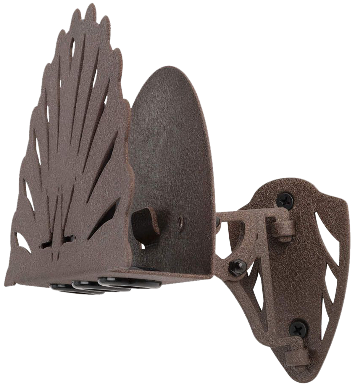 Allen 7238 EZ Mount Turkey Fan Display Wall Mount - Brown Steel — view 2