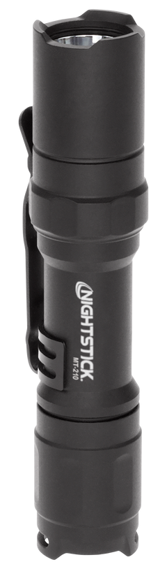 Bayco Nightstick MT-210 Mini-TAC Pro AA 50/80/150 Lumen White LED Flashlight - Black Anodized — view 2