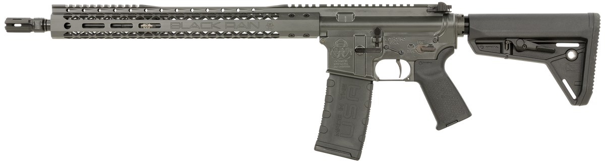 Black Rain Ordnance Spec 15+ SSP 5.56x45mm NATO 16" 30+1 Semi-Auto AR-15 Rifle - Smoke — view 2