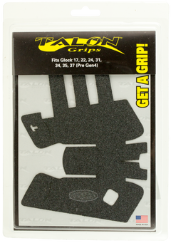 Talon Grips 103G Adhesive Grip for Glock Gen1-3 17/22/24/31/34/35/37 - Black Granulate Textured — view 2