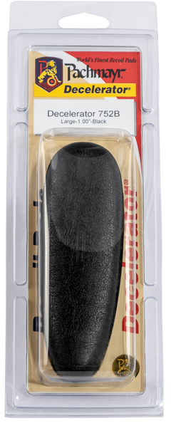 Pachmayr Decelerator Old English Black Large Rubber Recoil Pad for Shotgun — view 2