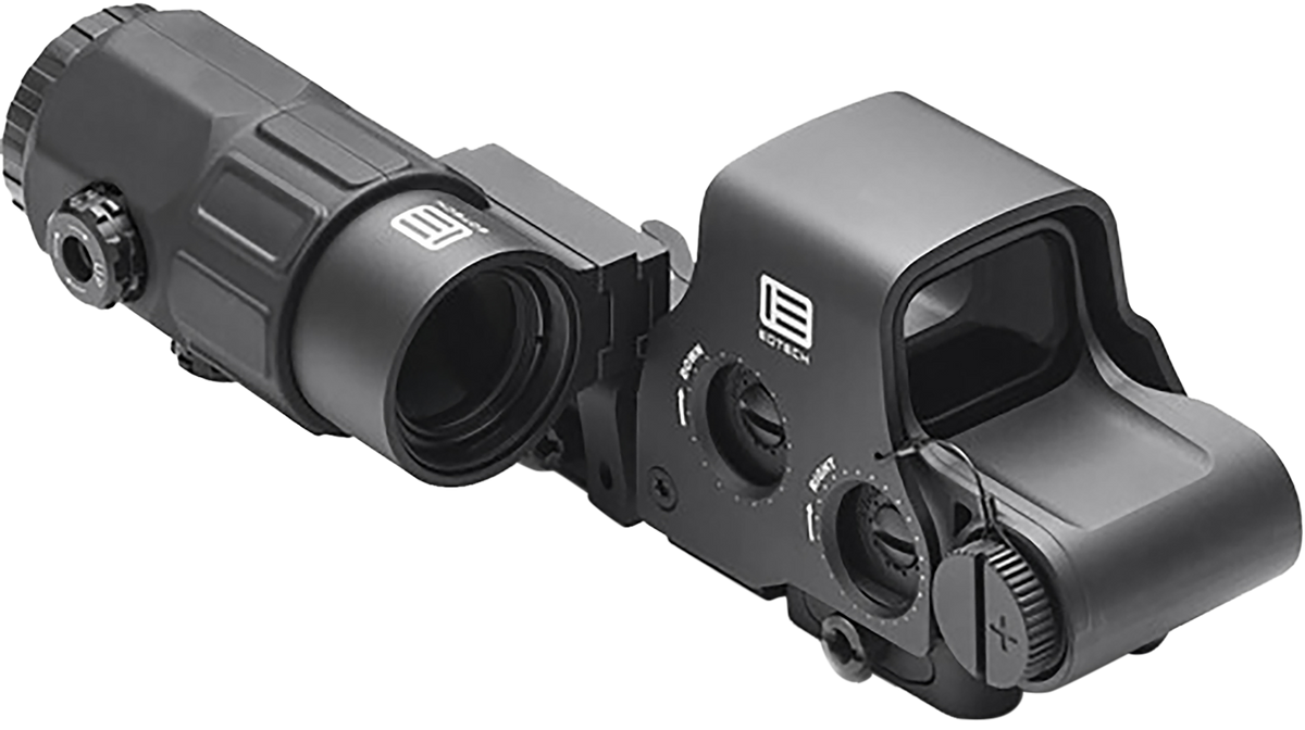 EOTech HHS V EXPS3-4 & G45 5x Magnifier Holographic Hybrid Sight - Matte Black — view 2