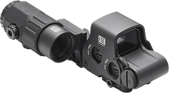EOTech HHS V EXPS3-4 & G45 5x Magnifier Holographic Hybrid Sight - Matte Black — view 2
