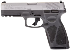 Taurus G3 9mm Luger 4" 15+1 SAO Semi-Auto Pistol - Gray Frame, Stainless Slide — view 2