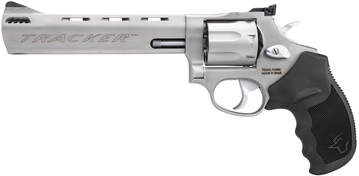 Taurus Tracker 627 .357 Mag/.38 Special +P 6.5" Ported 7-Rd DA/SA Medium Frame Revolver - Matte Stainless — view 2