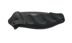 Columbia River CRKT Foresight 3.53" Folding Assisted Plain Black Stonewashed 4116 SS Black GRN Handle — view 2