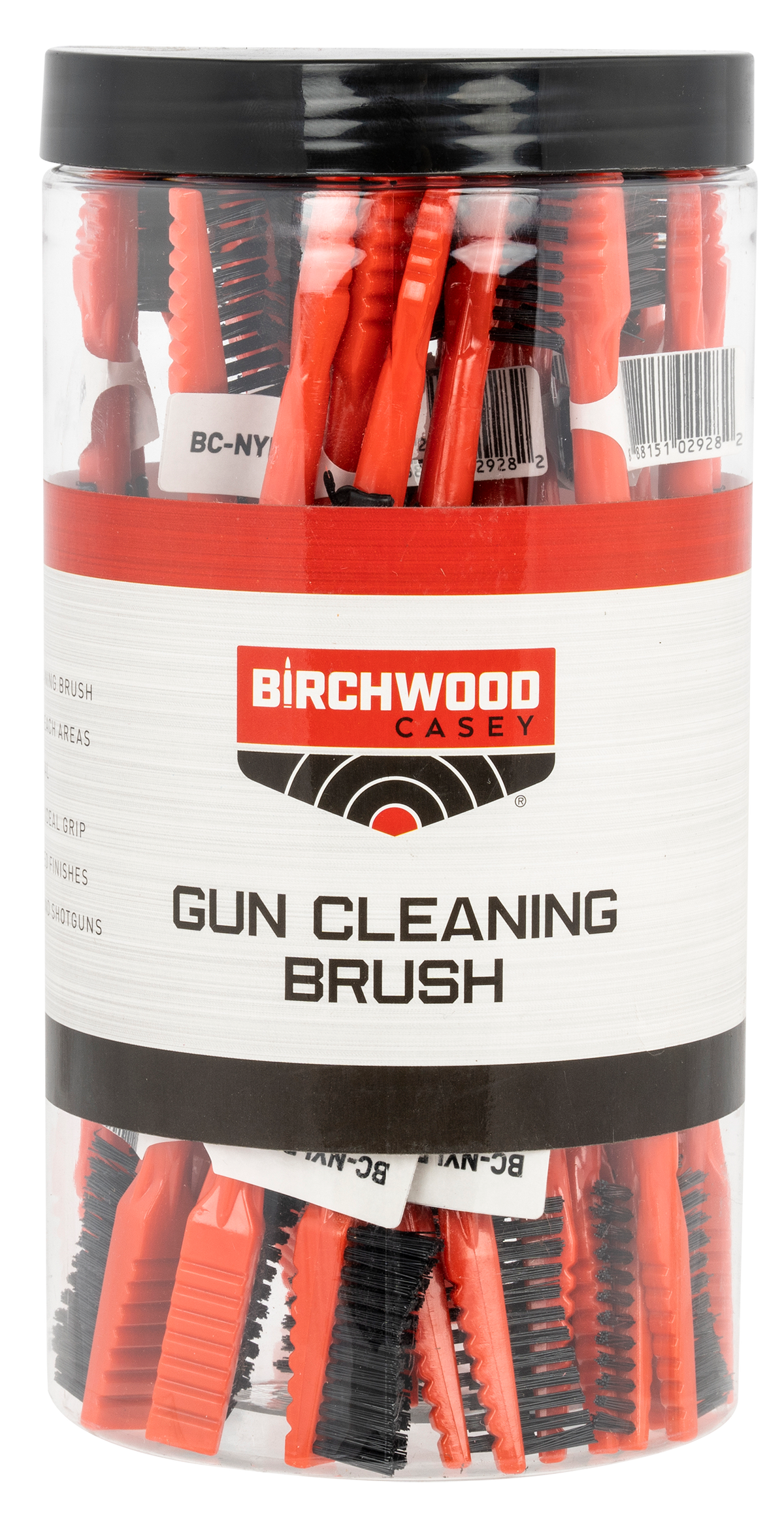 Birchwood Casey NYLBRSH2 Nylon Cleaning Brush Double Ended 25 Pack — view 2