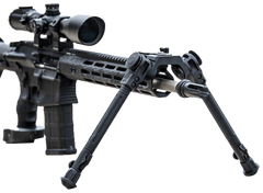 Leapers UTG Over Bore Bipod 7.30-11.40" Picatinny Aluminum/Steel Black Anodized — view 2