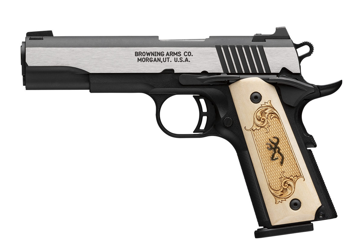 Browning 1911-380 Black Label Medallion Full Size 380 ACP 4.25" 8+1 Semi-Auto Pistol — view 2