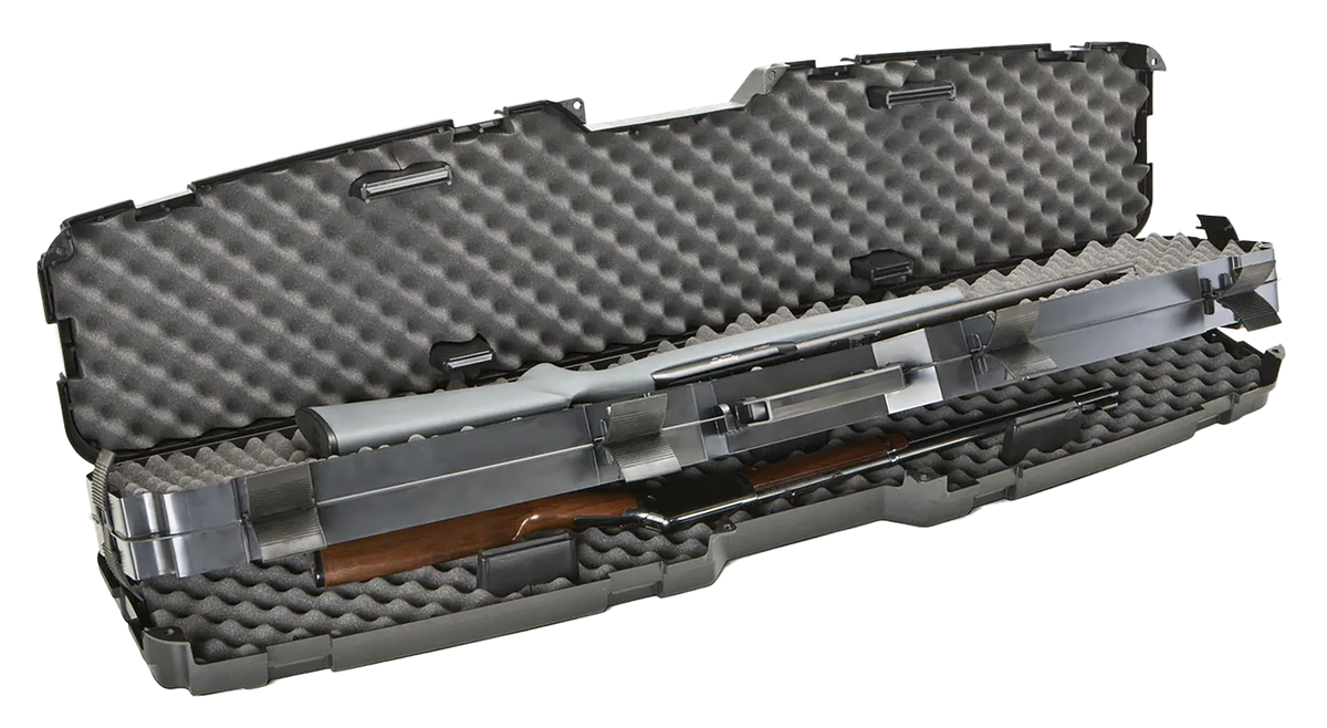 Plano Pro-Max 151200 Side-By-Side Rifle Case w/ PillarLock Black Polymer - Holds 2 Scoped Rifles — view 2