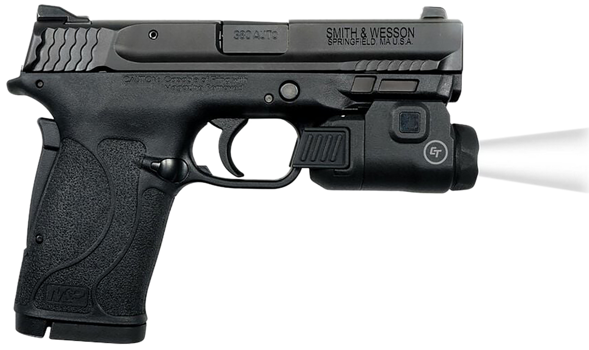 Crimson Trace Rail Master CMR-209 200 Lumen White LED Weapon Light - Picatinny Rail Mount - Black Polymer — view 2