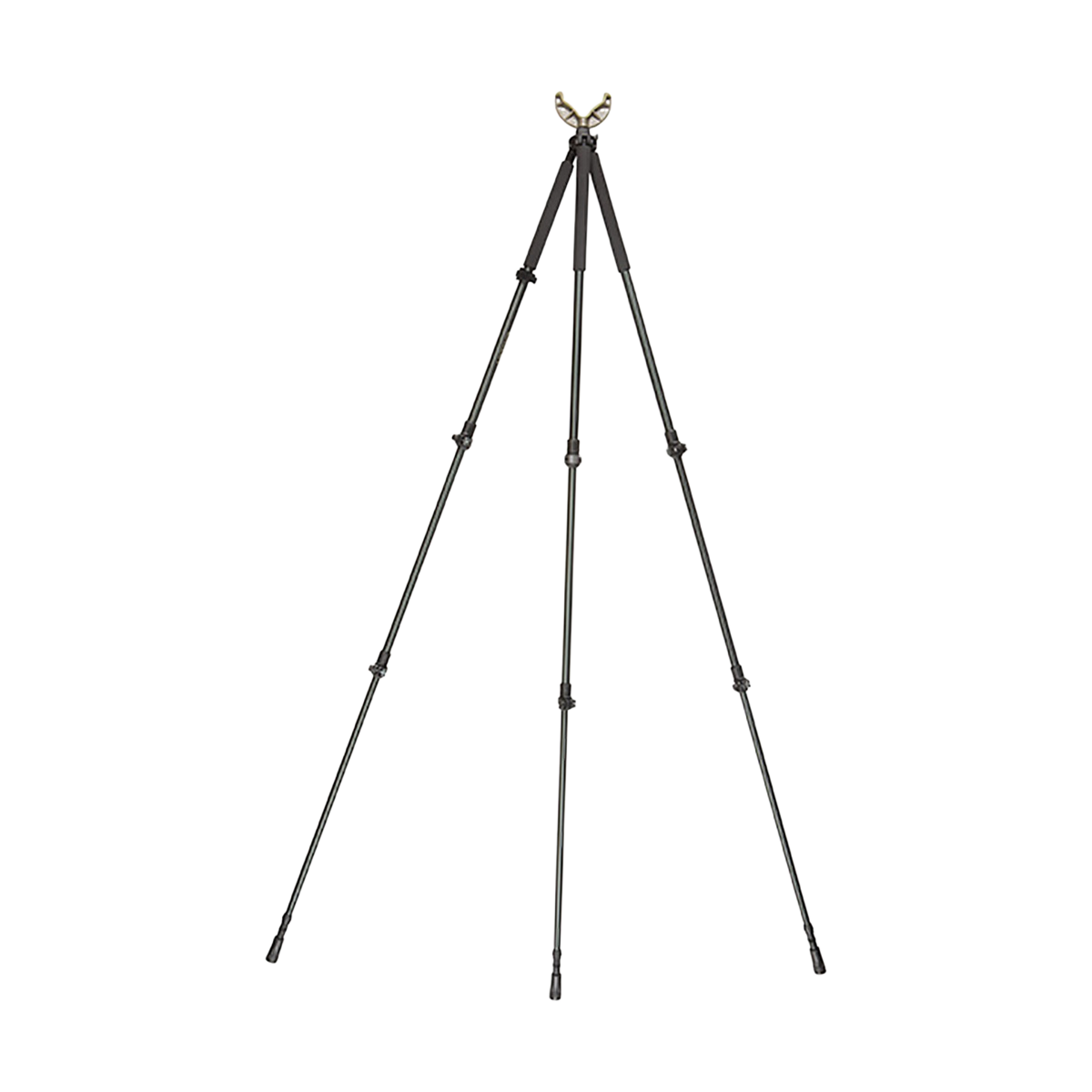 Allen Axial Shooting Stick Tripod Black Aluminum 33.5-61 in Vertical Adjustment — view 2