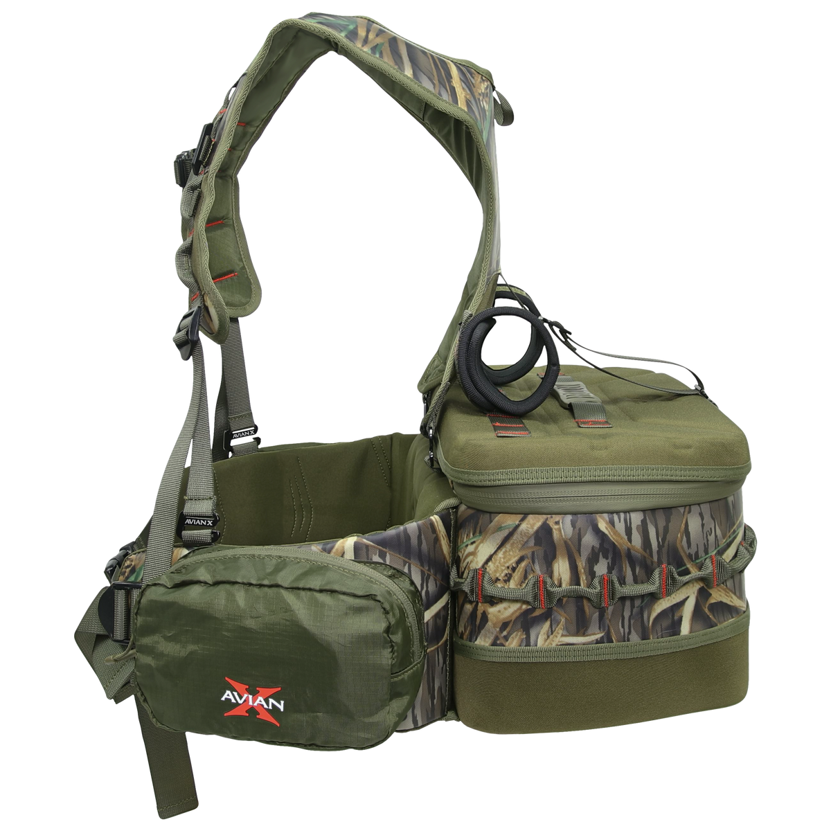 Avian X Floating Lumbar Blind Bag - Mossy Oak Shadowgrass — view 2