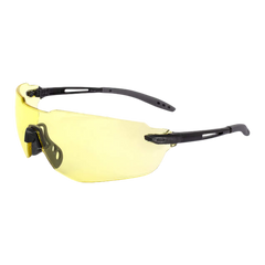 Radians Oblivion OBV0140CS Amber Lens Black Frame Safety Glasses — view 2