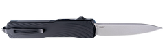 Hogue Counterstrike 3.35" OTF Drop Point Plain Stone Tumbled CPM 20CV - G-Mascus Blue Aluminum/G10 — view 2