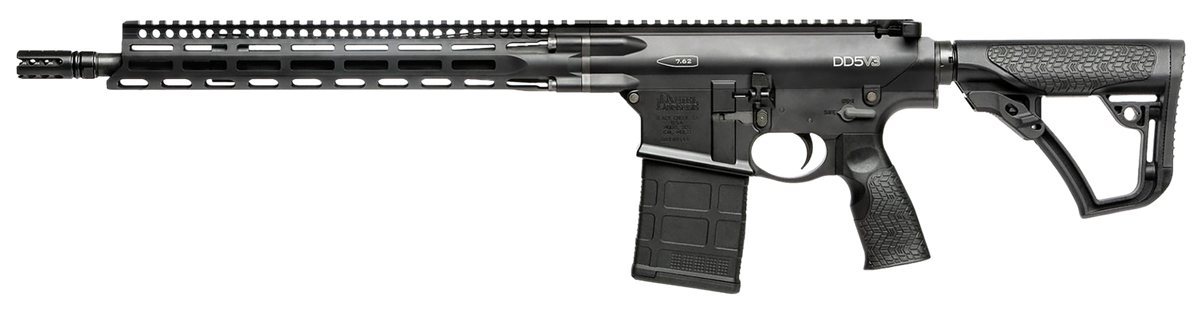 Daniel Defense DD5 V3 7.62x51mm NATO 16" Semi-Auto Rifle - No Magazine - CO Compliant — view 2