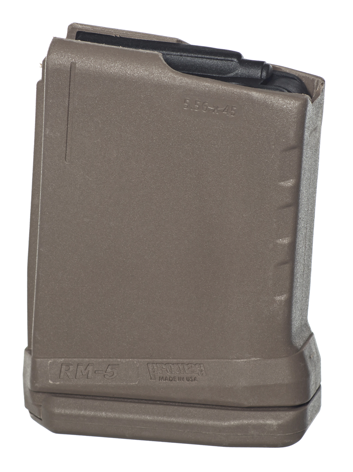 ProMag RM5FDE AR-15 5.56x45mm NATO 5rd Flat Dark Earth Polymer Detachable Magazine - Roller Follower — view 2