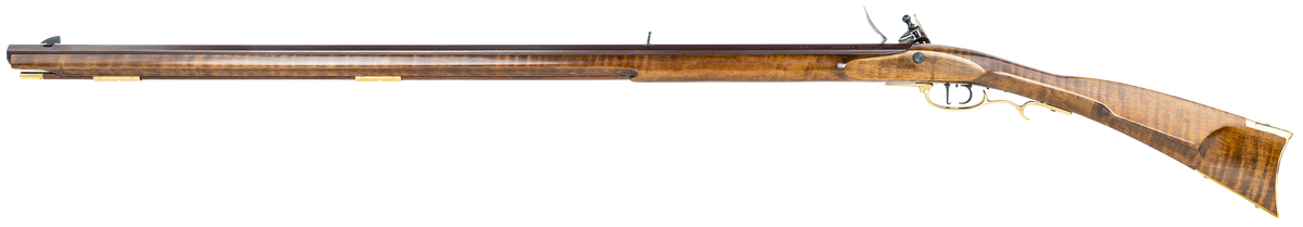 Taylor's & Company Frontier Pedersoli 50 Cal Flintlock 39" Octagon Single Shot Rifle - Maple Stock — view 2