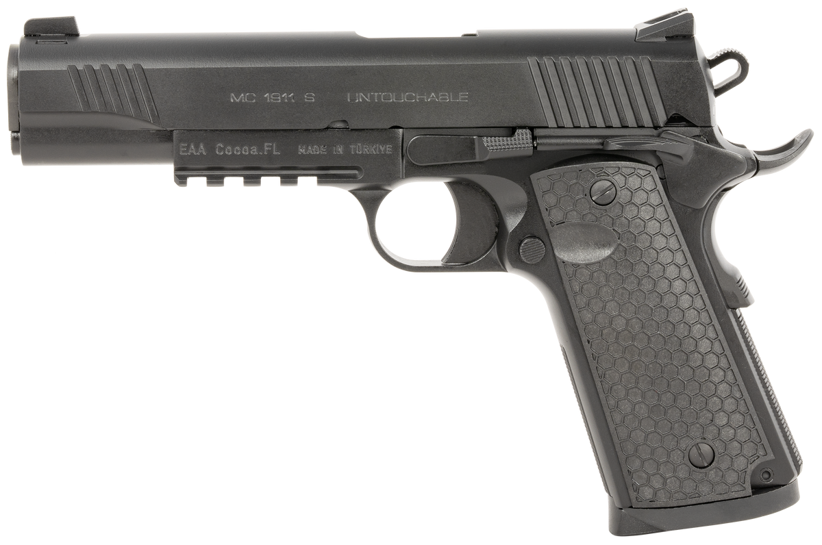EAA Girsan MC1911 S Untouchable 45 ACP 5" 8+1 Semi-Auto Pistol — view 2