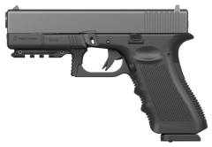 Recover Innovations GR2101 Rail Adapter for Glock 20 & 21 Gen 1/2 - Black Polymer — view 2