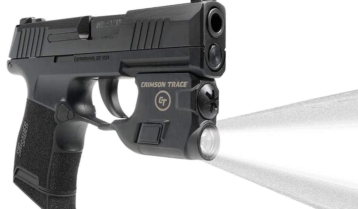 Crimson Trace LTG-772 Lightguard 110 Lumen White LED Light for Sig Sauer P365/P365SAS/P365XL - Black Polymer — view 2