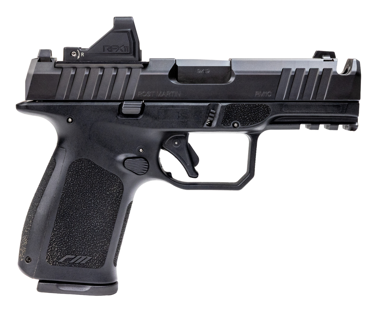 Rost Martin RM1C Comp Bundle 9mm Luger 4" 17+1 Striker-Fired Pistol - Black Polymer Frame — view 2