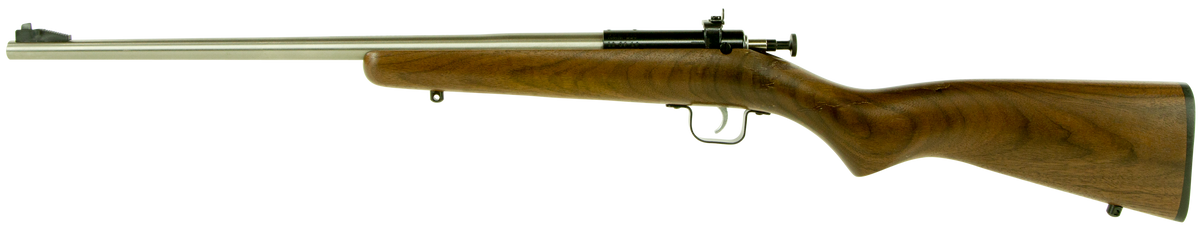 Crickett KSA3238 Youth 22 LR 16.12" 1-Rd Bolt Action Rifle - Walnut Stock — view 2