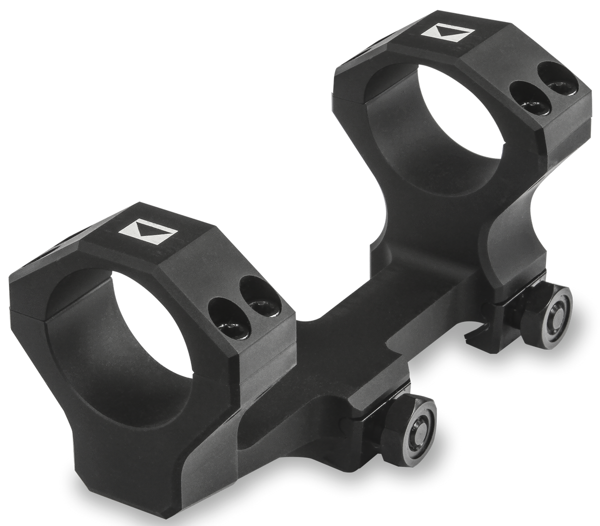 Steiner T-Series 30mm Cantilever Scope Mount/Ring Combo 1.57" High - Matte Black — view 2