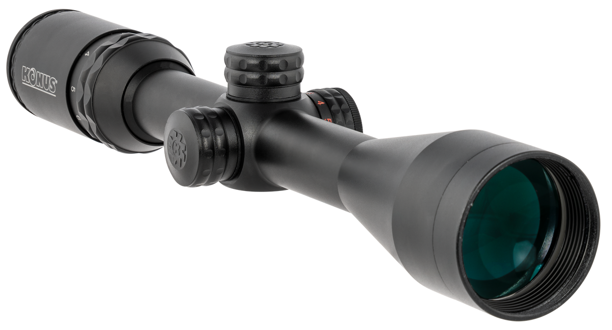 Konus KonusPro 275 3-10x44mm 1" Tube Dual Illuminated Blue/Red Riflescope - Matte Black — view 2
