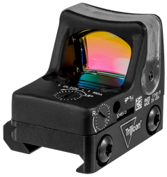 Trijicon RMR Type 2 Dual-Illuminated 1x 9 MOA Green Dot Reflex Sight - Matte Black - RM33 Mount — view 2
