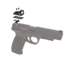 Crimson Trace CTS-1520 Dovetail Mount Combo Kit 1x 3.25 MOA Red Dot Matte Black - Limited Edition — view 2