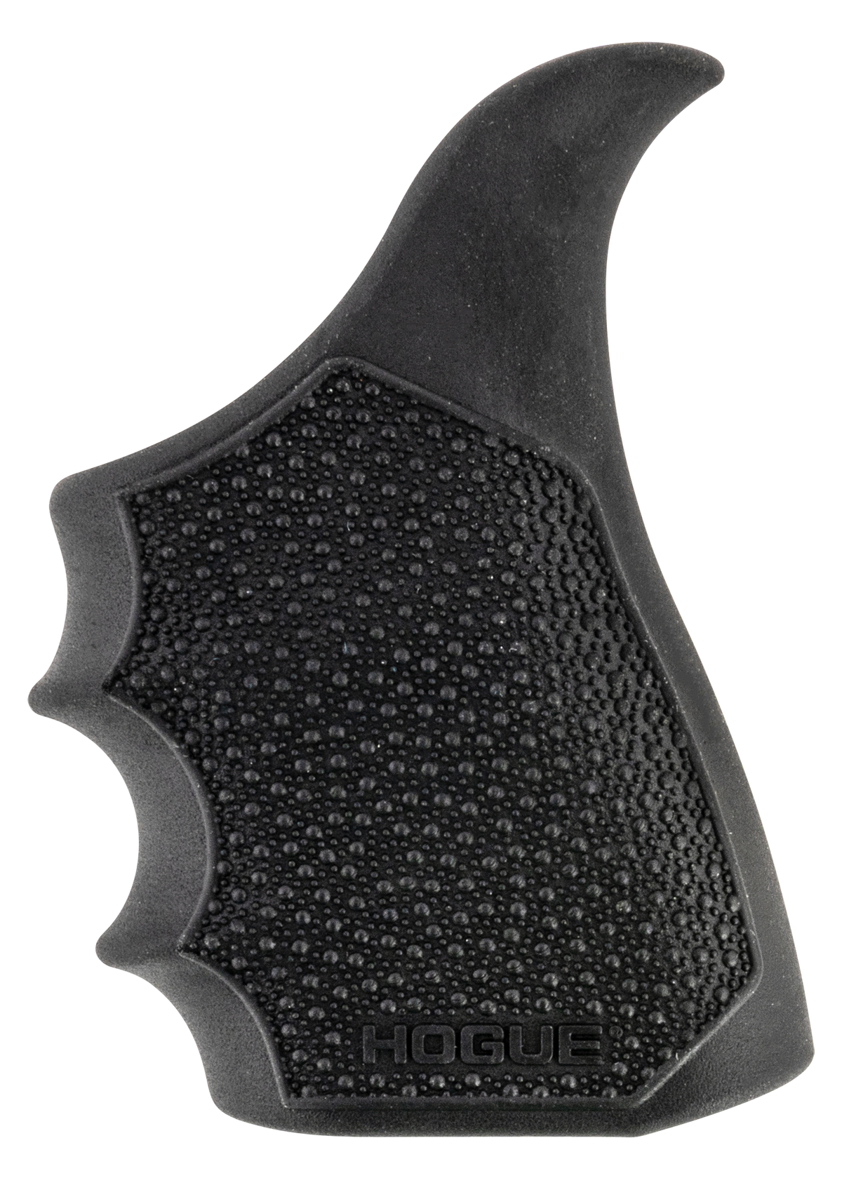 Hogue HandAll Beavertail Grip Sleeve Rubber Black Cobblestone w/ Finger Grooves - Glock 43X/48 — view 2