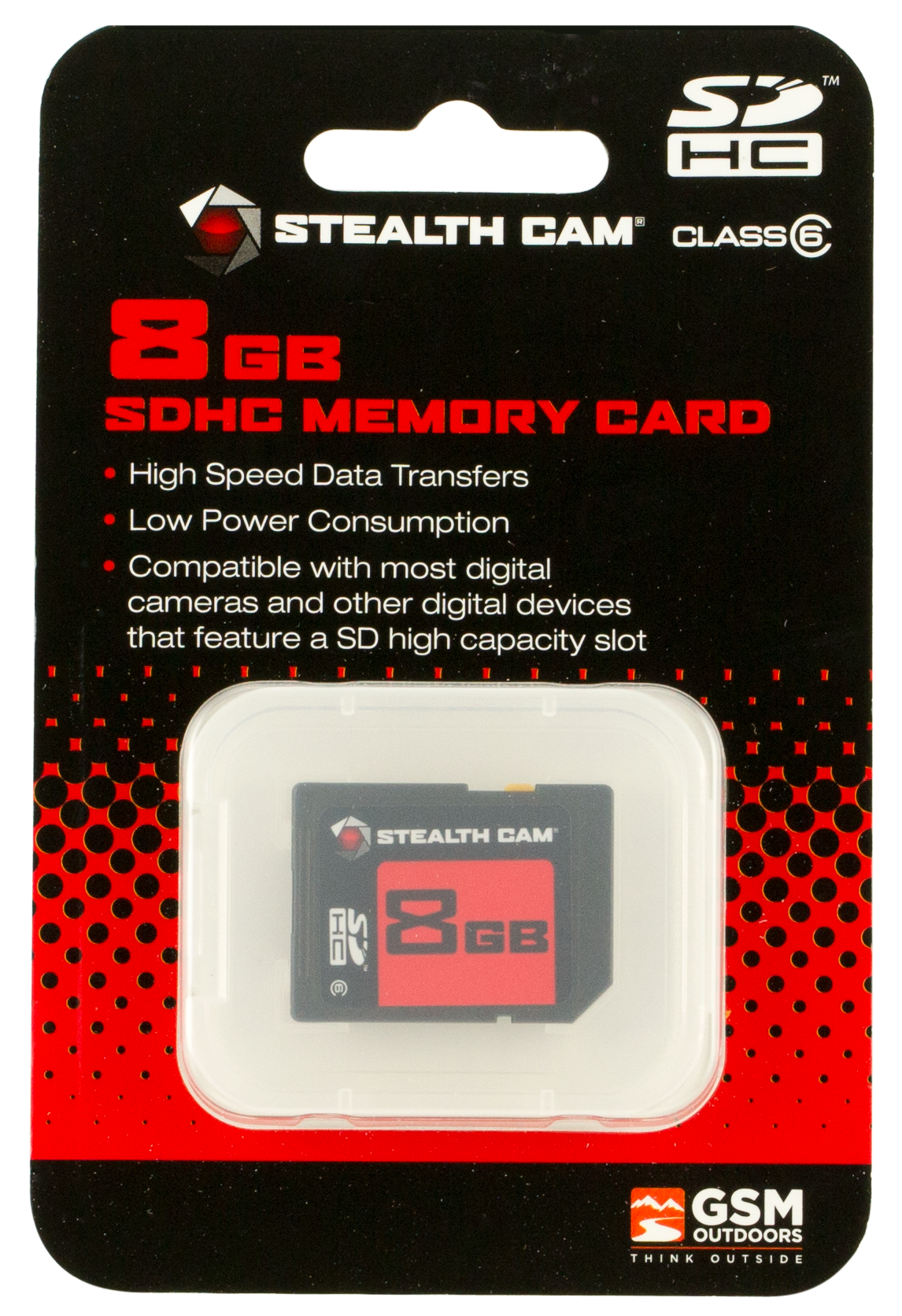 Stealth Cam STC8GB 8GB SD Memory Card - Single Pack — view 2