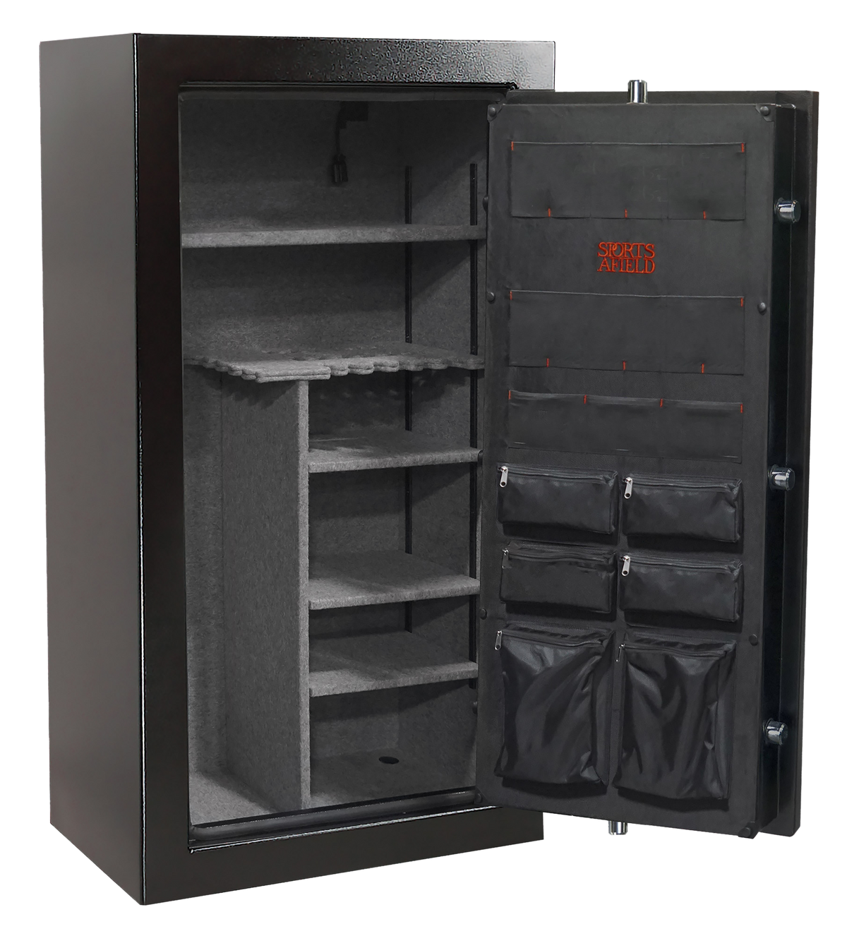 Sports Afield Preserve SA5932P 32+6 Fireproof Gun Safe 59x32x20 Black Steel — view 2