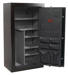 Sports Afield Preserve SA5932P 32+6 Fireproof Gun Safe 59x32x20 Black Steel — view 2