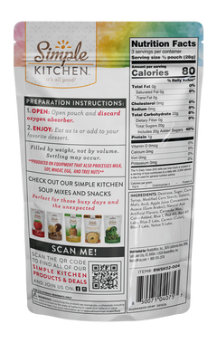 Wise Foods Cosmic Asteroids Freeze Dried Emergency Food 6-Count — view 2