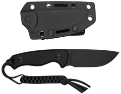 Civivi Knives Timberbark 3.2" Fixed Drop Point Plain 14C28N Steel - Black G10 Handle — view 2