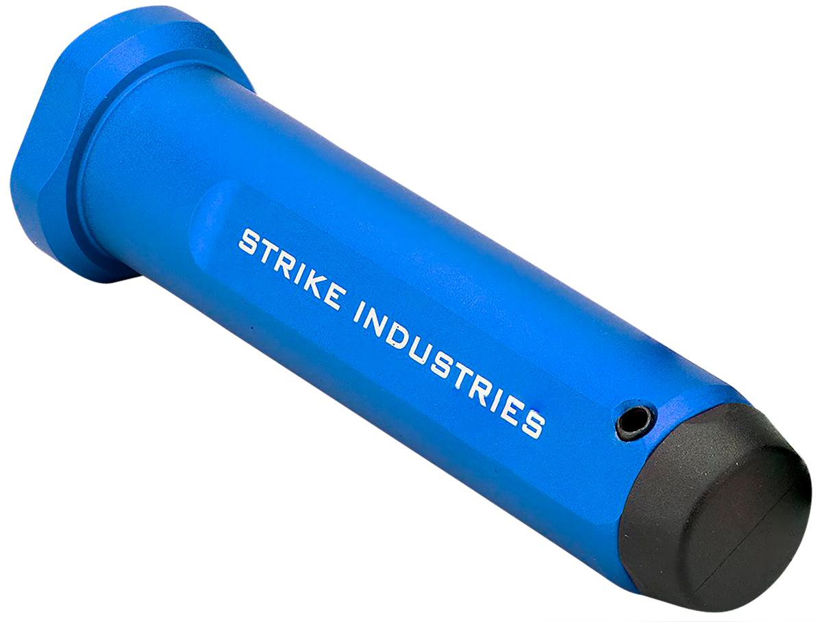 Strike Industries AR Mil-Spec Buffer Housing 6061-T6 Aluminum Blue Anodized