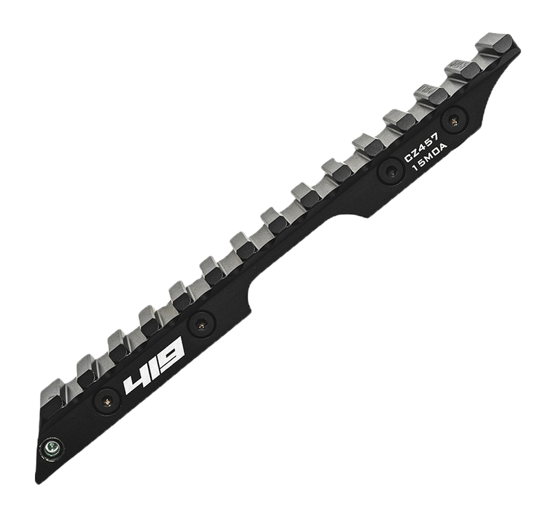 Area 419 Firearms CZ457 15 MOA Picatinny Scope Base w/ Bubble Level — view 2