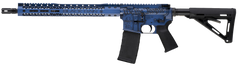 Black Rain Spec 15+ We The People 5.56x45mm NATO 16" 30+1 Semi-Auto AR-15 Rifle - Blue Battleworn Deep Engraving — view 2